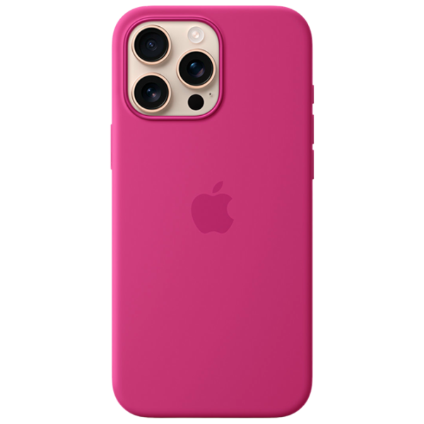 Husă pentru smartphone Apple iPhone 16 Pro Max Apple / MagSafe Back / TPU / Fuchsia Pink photo 1