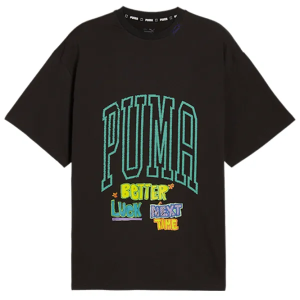 Футболка для мужчин Puma Getting Crafty SS Tee 2 P 100% хлопок/ Black photo 1