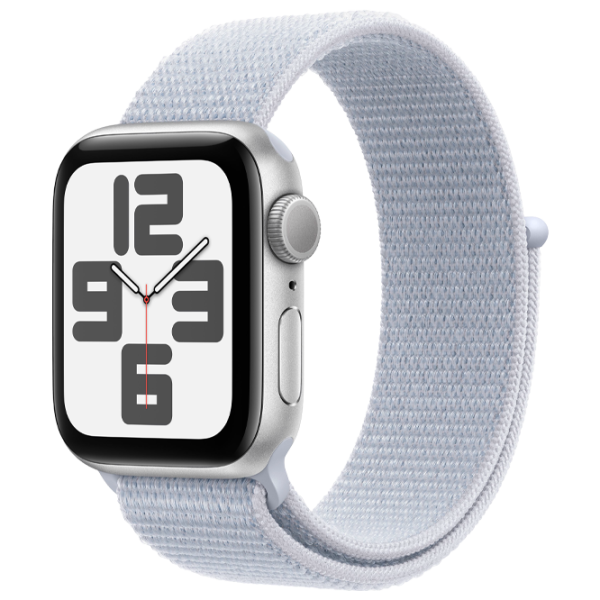 Умные часы Apple Watch SE 2024  1.57" / 40 мм / Серебряный - Голубое облако / MXEE3QI/A photo 1 Умные часы Apple Watch SE 2024  1.57" / 40 мм / Серебряный - Голубое облако / MXEE3QI/A photo 1