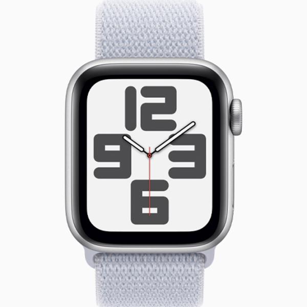 Умные часы Apple Watch SE 2024  1.57" / 40 мм / Серебряный - Голубое облако / MXEE3QI/A photo 3 Умные часы Apple Watch SE 2024  1.57" / 40 мм / Серебряный - Голубое облако / MXEE3QI/A photo 3