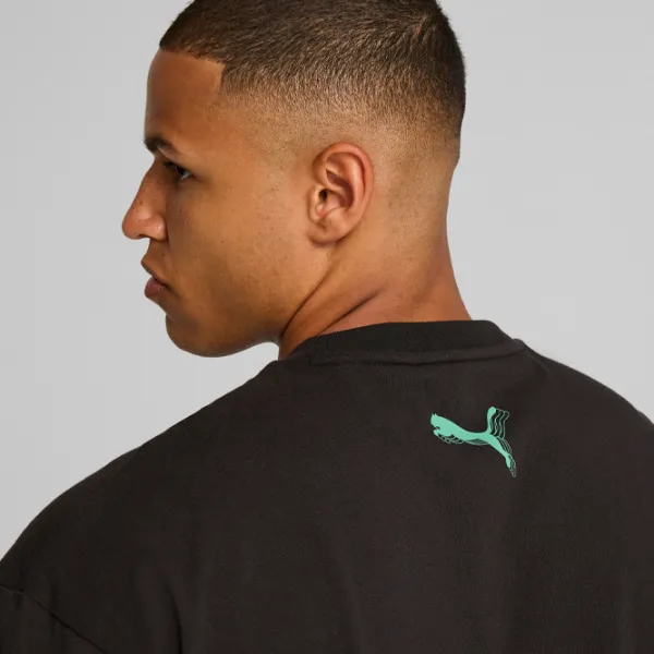 Футболка для мужчин Puma Getting Crafty SS Tee 2 P 100% хлопок/ Black photo 7