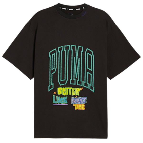 Tricou pentru bărbați Puma Getting Crafty SS Tee 2 P 100% bumbac/ Black photo 1