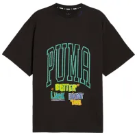 Tricou pentru bărbați Puma Getting Crafty SS Tee 2 P 100% bumbac/ Black
