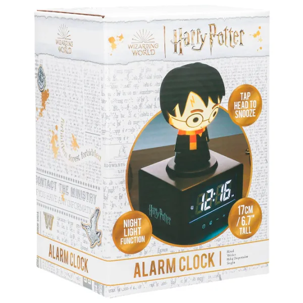 Deșteptător Paladone Icon Alarm Clock PP11773HP Harry Potter/ Multicolor Black photo 5