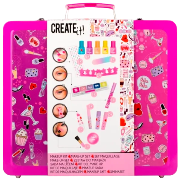 Set de creație Create it Makeup Kit 84512 6+/ Multicolor Pink photo 1