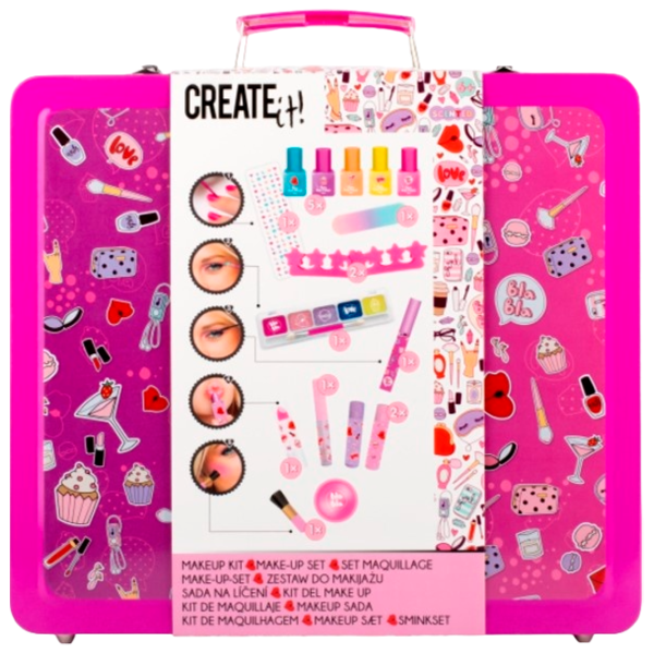 Set de creație Create it Makeup Kit 84512 6+/ Multicolor Pink photo 1