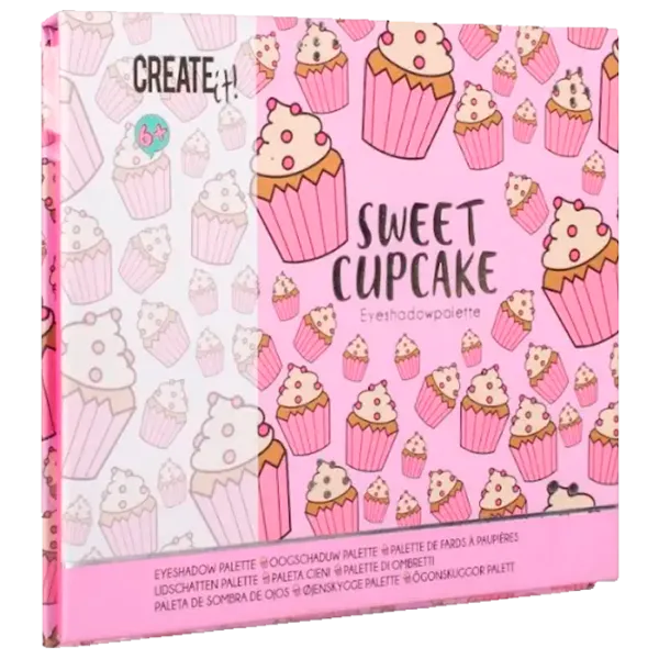 Set de creație Create it Sweet Cupcake Eye Shadow Palette 84521 6+/ Multicolor Pink photo 1