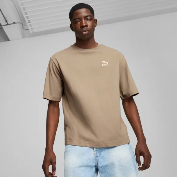Футболка для мужчин Puma Better Classics Boxy Tee 100% хлопок/ Светло-коричневый photo 3