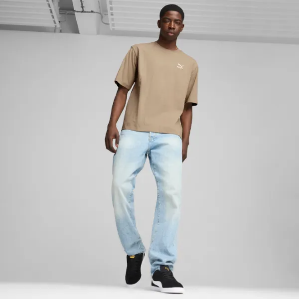 Tricou pentru bărbați Puma Better Classics Boxy Tee 100% bumbac/ Light Brown photo 5