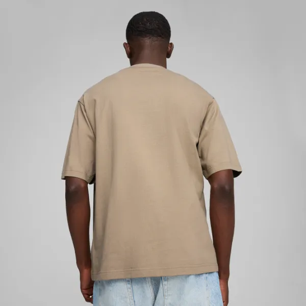 Футболка для мужчин Puma Better Classics Boxy Tee 100% хлопок/ Светло-коричневый photo 4