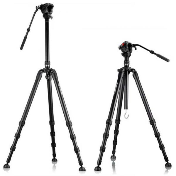 Штатив Bresser BX-10 Pro Фото, видео/ Black photo 4 Штатив Bresser BX-10 Pro Фото, видео/ Black photo 4