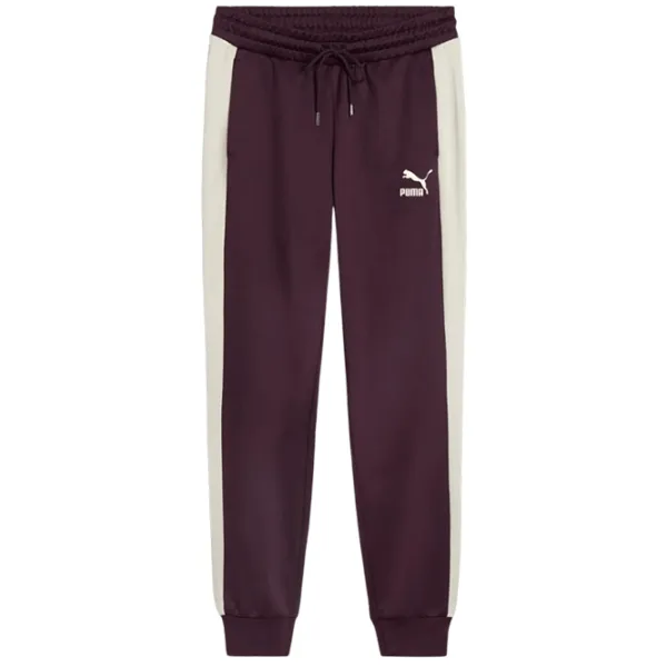Pantaloni sportivi pentru femei Puma Iconic T7 Track Pants Pt Cl XS/ Midnight Plum photo 1