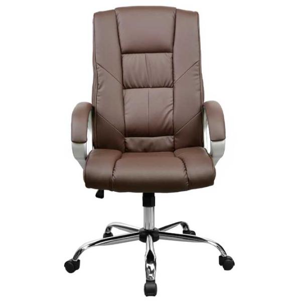 Fotoliu de birou DecoPrim BX-1130 ECO Piele/ Brown photo 2 Fotoliu de birou DecoPrim BX-1130 ECO Piele/ Brown photo 2