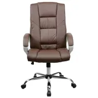 Офисное кресло DecoPrim BX-1130 ЭКО Кожа/ Brown photo 2