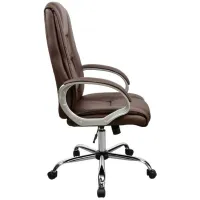 Офисное кресло DecoPrim BX-1130 ЭКО Кожа/ Brown photo 3