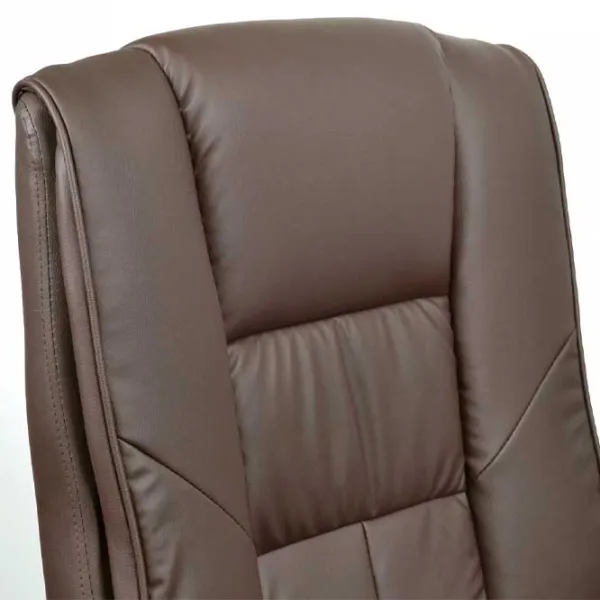 Fotoliu de birou DecoPrim BX-1130 ECO Piele/ Brown photo 5 Fotoliu de birou DecoPrim BX-1130 ECO Piele/ Brown photo 5