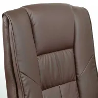 Офисное кресло DecoPrim BX-1130 ЭКО Кожа/ Brown photo 5