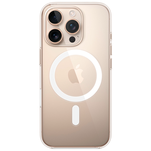 Husă pentru smartphone Apple iPhone 16 Pro Apple / MagSafe Back / PP / White Transparent photo 1