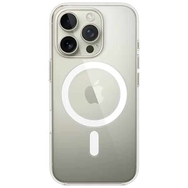 Husă pentru smartphone Apple iPhone 16 Pro Apple / MagSafe Back / PP / White Transparent photo 2