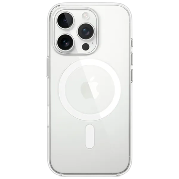 Husă pentru smartphone Apple iPhone 16 Pro Apple / MagSafe Back / PP / White Transparent photo 3