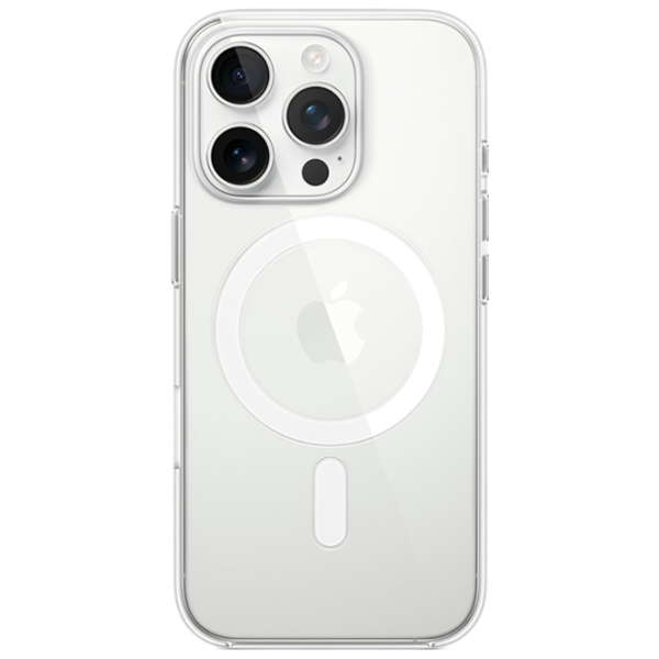 Husă pentru smartphone Apple iPhone 16 Pro Apple / MagSafe Back / PP / White Transparent photo 3