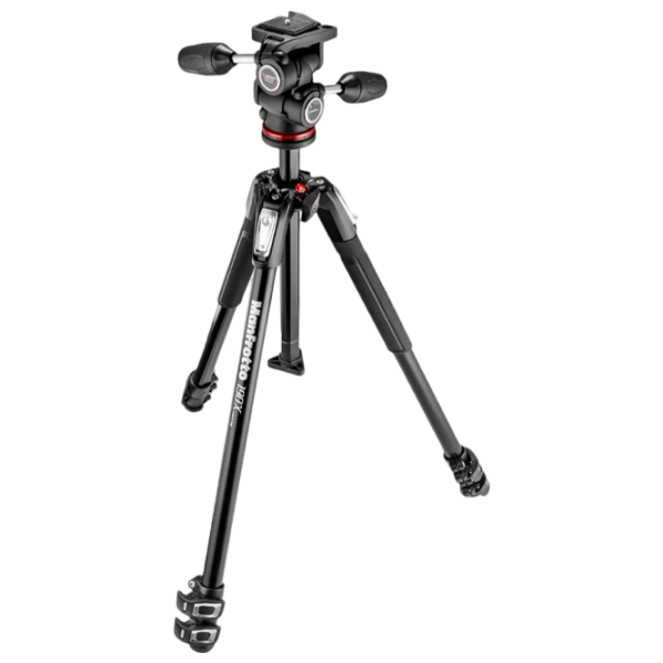 Штатив Manfrotto MK190X3-3W1 Фото, видео/ Black photo 1 Штатив Manfrotto MK190X3-3W1 Фото, видео/ Black photo 1