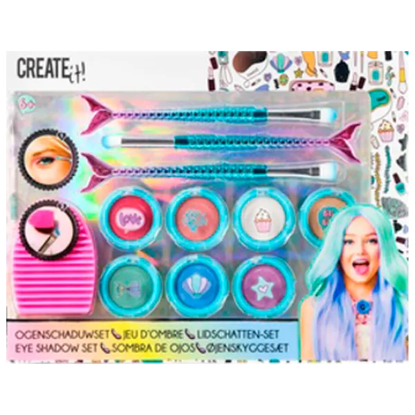 Set de creație Create it Make-Up Set Mermaid 84143 6+/ Multicolor Multicolor photo 1