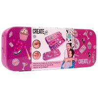 Креативный набор Create it Make-Up Set Коробка для макияжа 84504 6+/ Разноцветный Pink