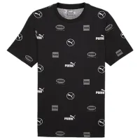 Футболка для мужчин Puma Power Aop Tee 100% хлопок/ Black