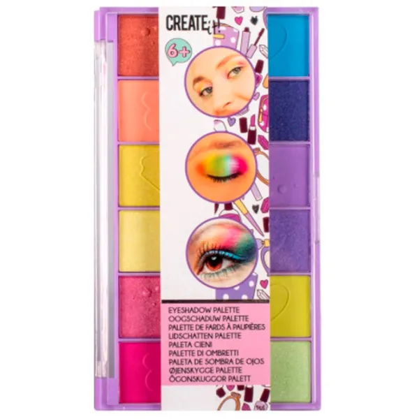 Set de creație Create it Make-Up Set Eye Shadow Palette 84518 6+/ Multicolor Multicolor photo 2