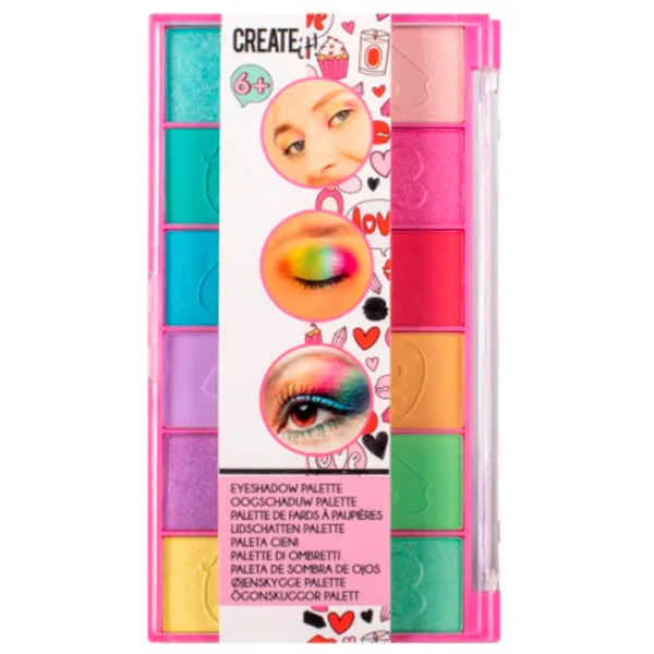 Set de creație Create it Make-Up Set Eye Shadow Palette 84518 6+/ Multicolor Multicolor photo 4