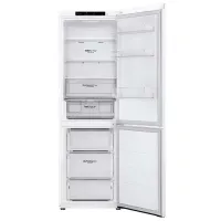 Frigider LG GBV3100CSW cu congelator jos 344 l / 186 cm / White photo 4