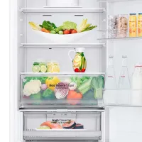 Frigider LG GBV3100CSW cu congelator jos 344 l / 186 cm / White photo 6
