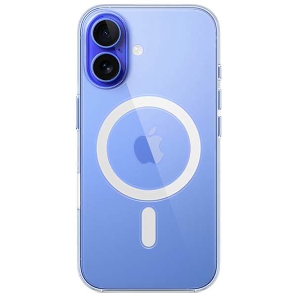 Husă pentru smartphone Apple iPhone 16 Apple / MagSafe Back / PP / White Transparent photo 1