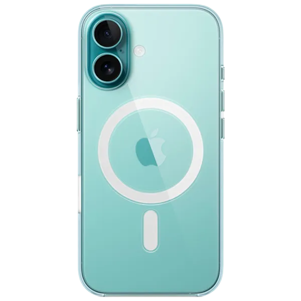 Husă pentru smartphone Apple iPhone 16 Apple / MagSafe Back / PP / White Transparent photo 2