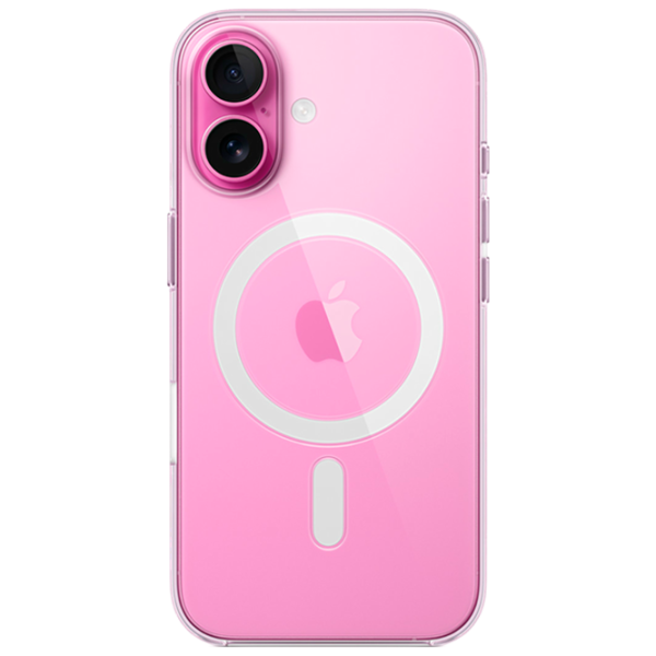 Husă pentru smartphone Apple iPhone 16 Apple / MagSafe Back / PP / White Transparent photo 3