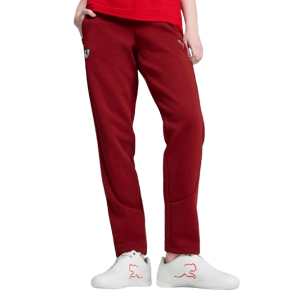 Pantaloni sportivi pentru femei Puma Ferrari Style Sweat Pants Wmn L/ Red photo 3
