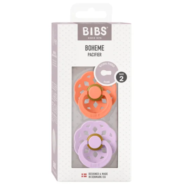 Suzetă cu tetina rotundă Bibs Boheme 230129 Unisex/ 6 luni - 18 luni/ Latex/ Papaya photo 4 Suzetă cu tetina rotundă Bibs Boheme 230129 Unisex/ 6 luni - 18 luni/ Latex/ Papaya photo 4