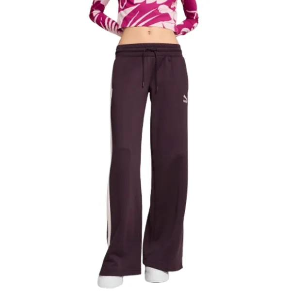 Pantaloni sportivi pentru femei Puma T7 Low Rise Track Pants XS/ Midnight Plum photo 3