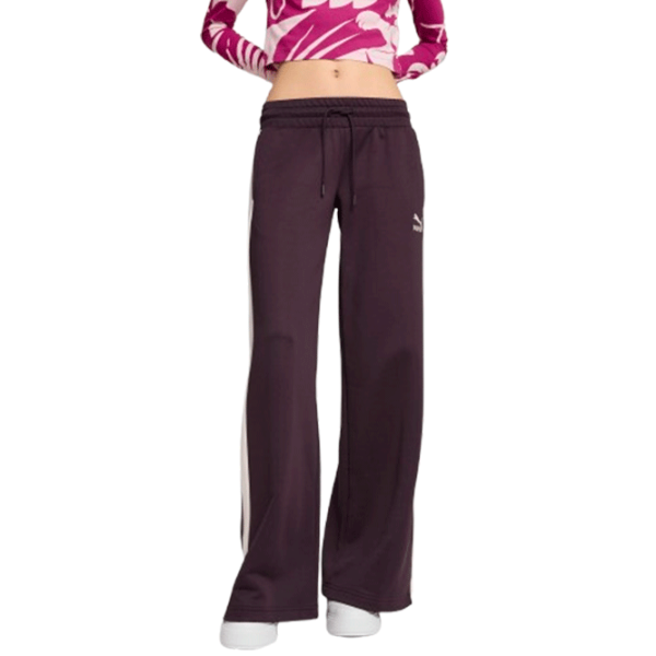 Pantaloni sportivi pentru femei Puma T7 Low Rise Track Pants XS/ Midnight Plum photo 3