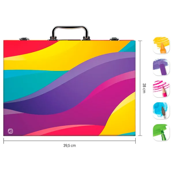 Set de creație As Kids Deluxe Rainbow 1038-11050 3+/ Multicolor Multicolor photo 7