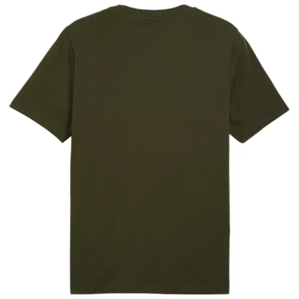 Tricou pentru bărbați Puma Power Graphic Tee 100% bumbac/ Olive Green photo 2