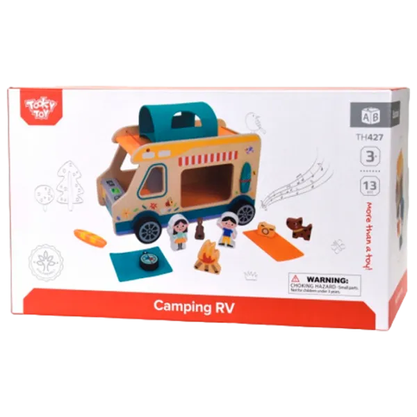 Jucărie interactivă Tooky Toy Camping RV TH427 3+/ Multicolor Multicolor photo 1 Jucărie interactivă Tooky Toy Camping RV TH427 3+/ Multicolor Multicolor photo 1