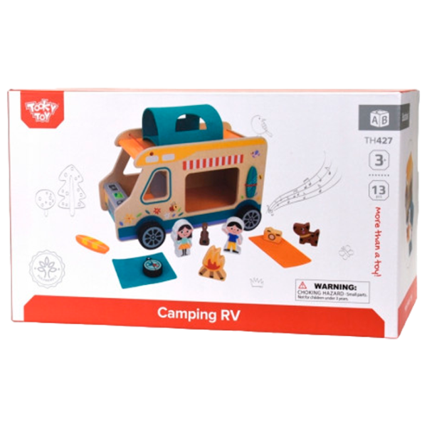 Jucărie interactivă Tooky Toy Camping RV TH427 3+/ Multicolor Multicolor photo 1 Jucărie interactivă Tooky Toy Camping RV TH427 3+/ Multicolor Multicolor photo 1