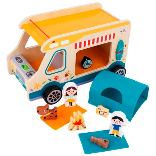 Jucărie interactivă Tooky Toy Camping RV TH427 3+/ Multicolor Multicolor photo 3 Jucărie interactivă Tooky Toy Camping RV TH427 3+/ Multicolor Multicolor photo 3