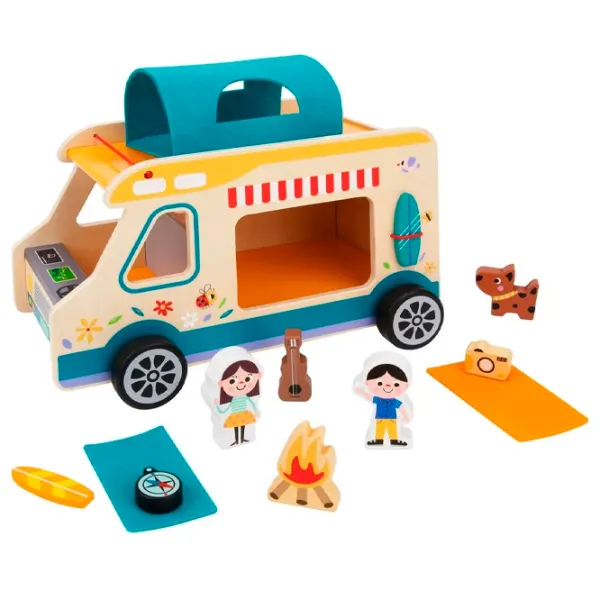 Jucărie interactivă Tooky Toy Camping RV TH427 3+/ Multicolor Multicolor photo 4 Jucărie interactivă Tooky Toy Camping RV TH427 3+/ Multicolor Multicolor photo 4