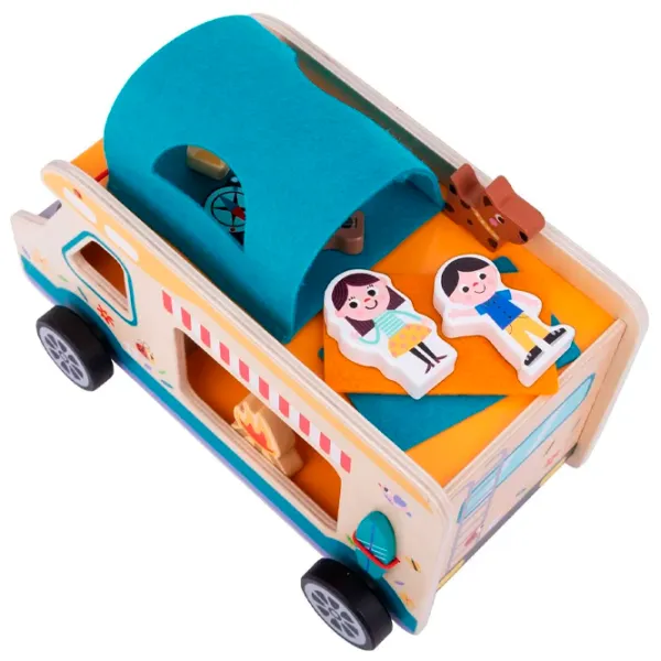 Jucărie interactivă Tooky Toy Camping RV TH427 3+/ Multicolor Multicolor photo 6 Jucărie interactivă Tooky Toy Camping RV TH427 3+/ Multicolor Multicolor photo 6