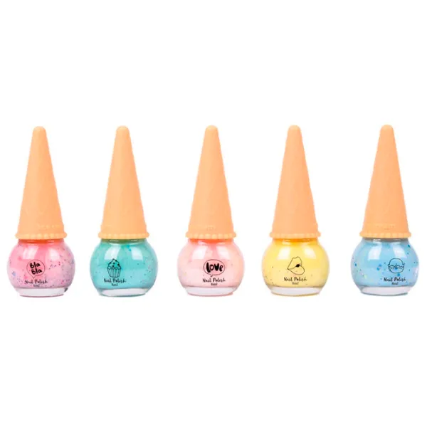 Set de creație Create it Nail Polish Lacuri de Unghii Icecream 84133 6+/ Multicolor Multicolor photo 2