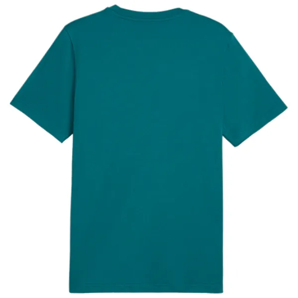 Tricou pentru bărbați Puma Graphics Super Tee 100% bumbac/ Blue photo 2