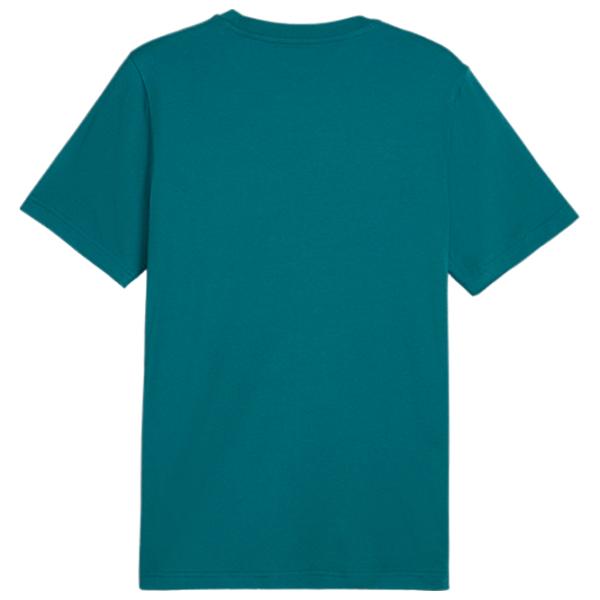 Tricou pentru bărbați Puma Graphics Super Tee 100% bumbac/ Blue photo 2